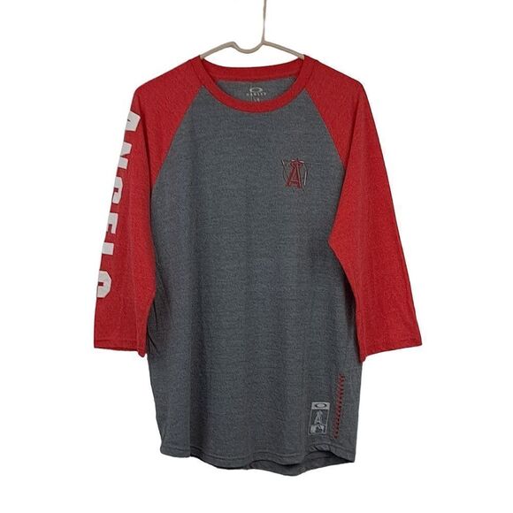 Oakley Mens Slugger Raglan Tee NWT - Picture 1 of 11